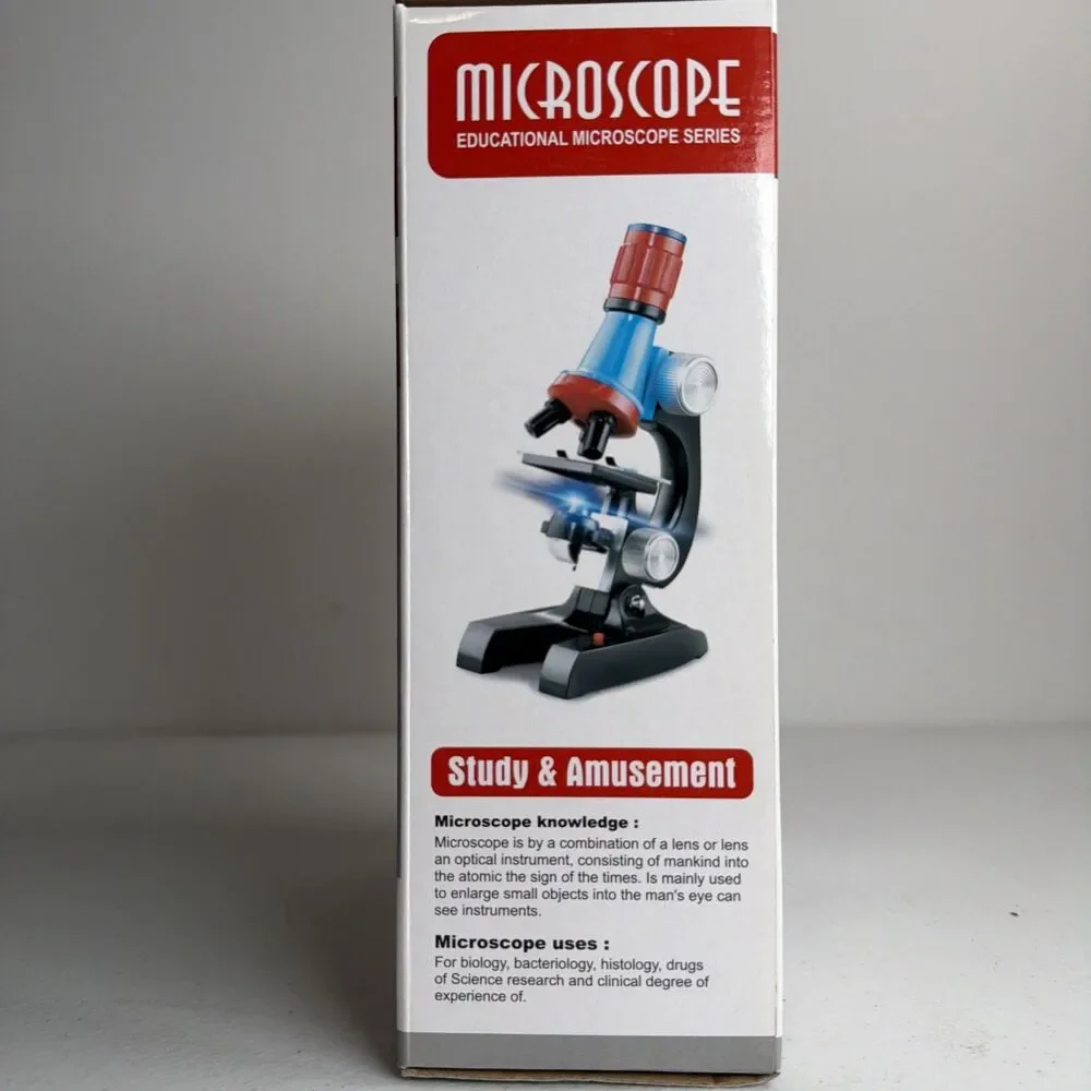 PBOX Microscope Educational  Microscope Series Science Beginners Microscope New